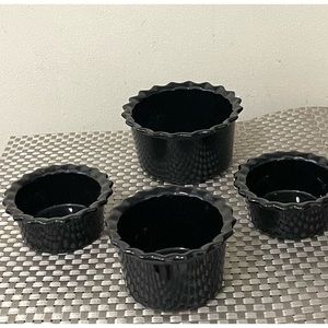 Chantal Black Mixing Bowls